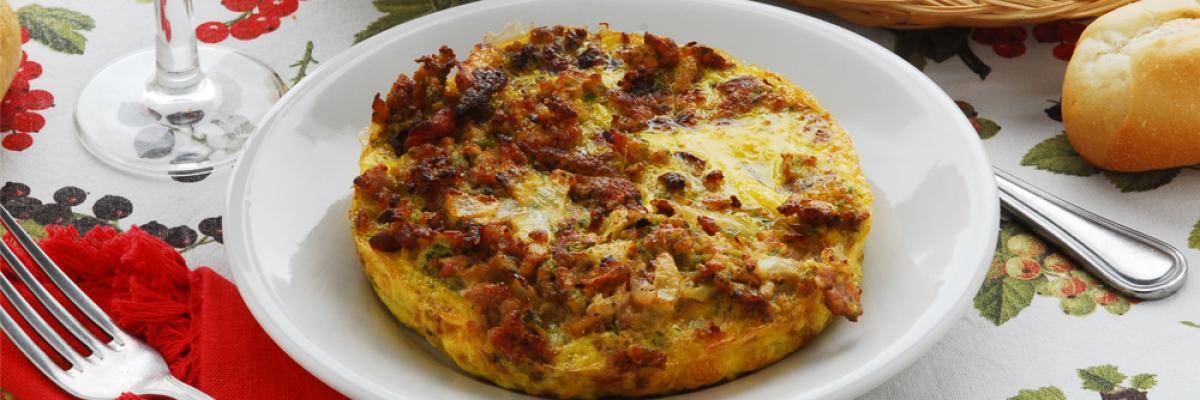 Frittata di patate con Crotto Ombra: Immagine