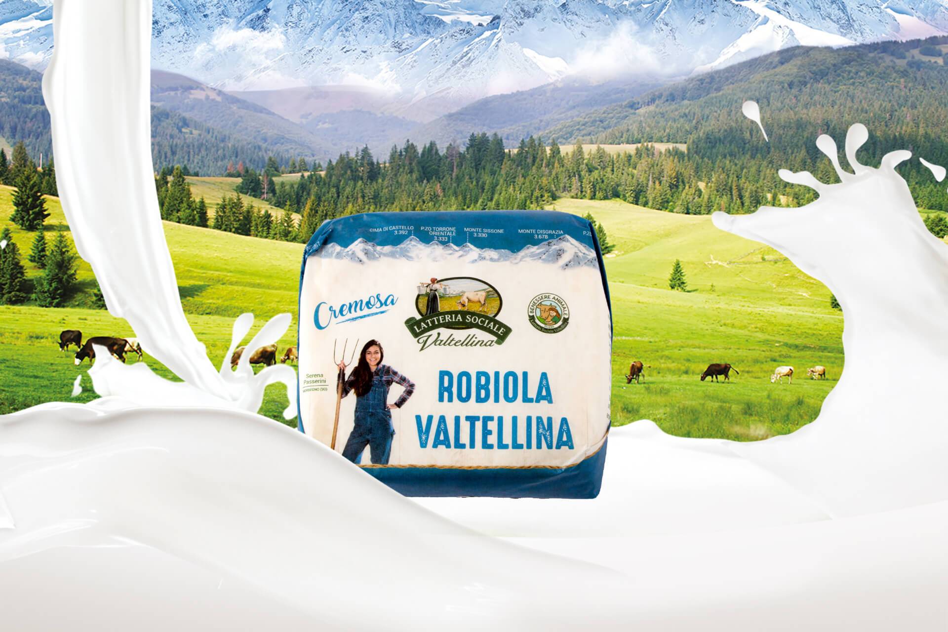 Robiola Valtellina della Latteria Sociale Valtellina