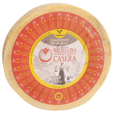 Valtellina Casera DOP oltre 180 giorni - aroma intenso e piccante