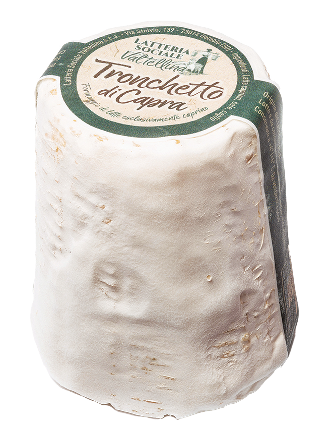 Tronchetto: formaggio di capra della Valtellina