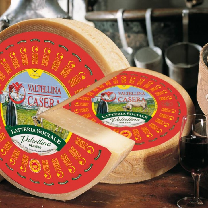 Il Valtellina Casera con riconoscimento Dop
