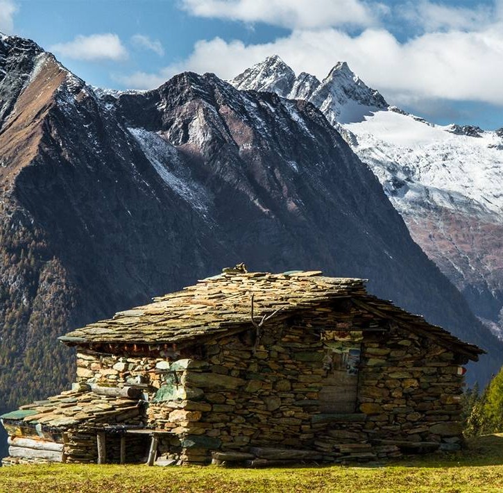 La Media Valtellina - le montagne rigogliose valtellinesi